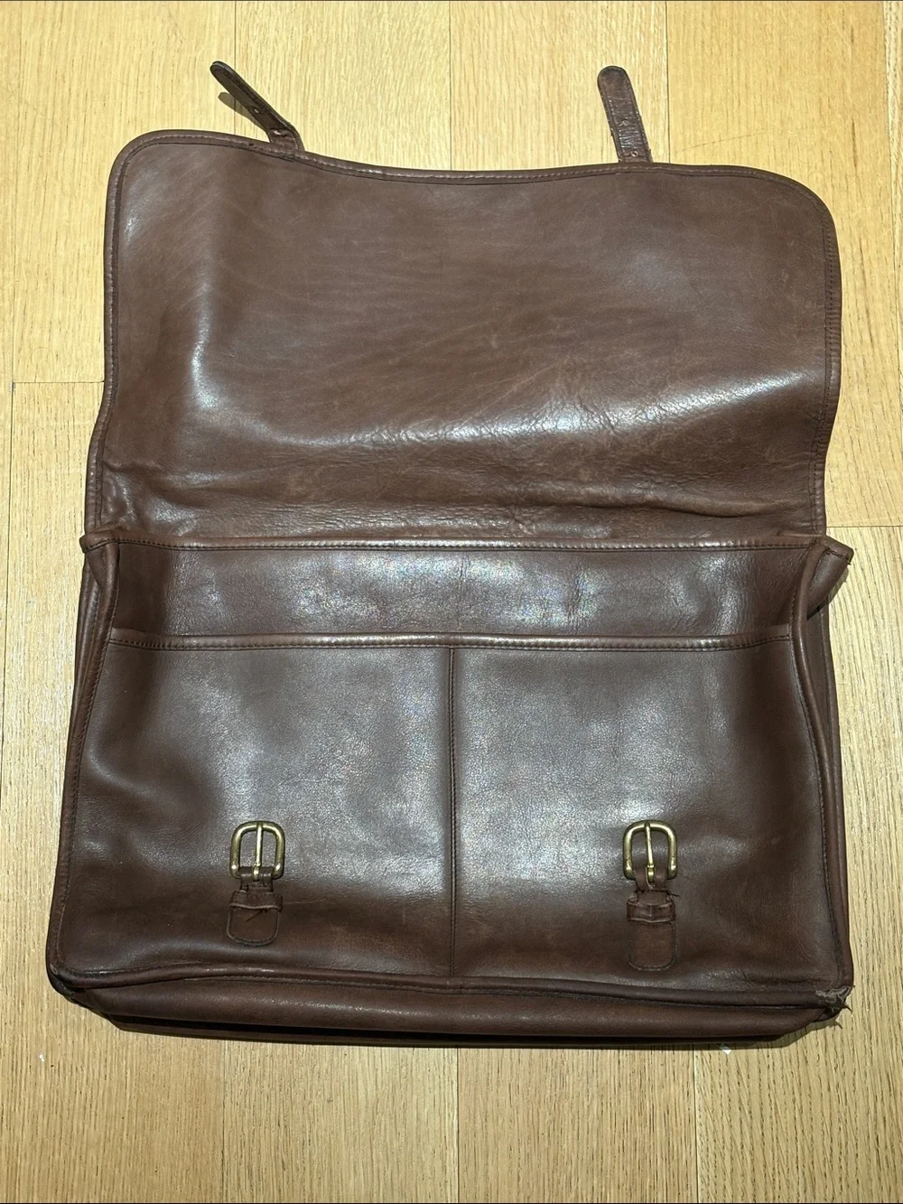 Vintage COACH Wall Street Brown Leather   Bag